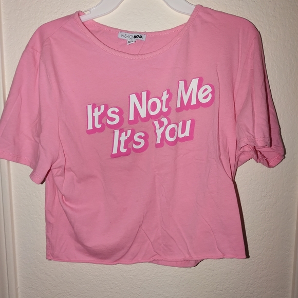 Fashion Nova Tops Graphic Crop Top Poshmark